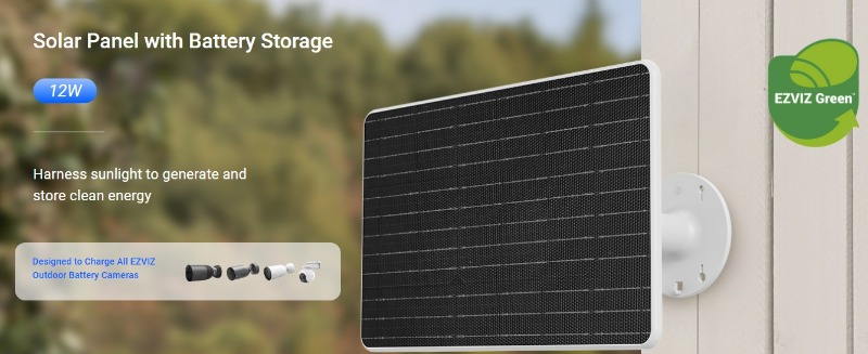 Ezviz 12W Solar Panel-PBC12